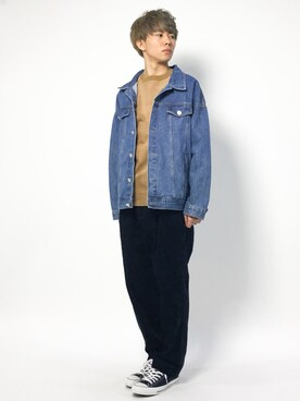 「CASPER JOHN AIVER（キャスパージョンアイバー）のアイテム」を使った、Ryoさん（メンズ・173cm）の春コーディネート