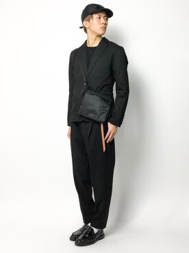 「THE CASUAL（カジュアル）のアイテム（テーラードジャケット）」を使った、Ryoさん（メンズ・173cm）の春コーディネート