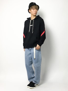 「SILVER TAB（シルバータブ）のアイテム」を使った、Ryoさん（メンズ・173cm）の春コーディネート
