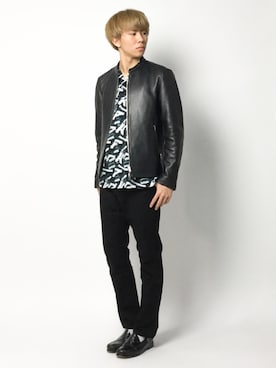 「LIDNM（リドム）のアイテム（ジャケット/アウター）」を使った、Ryoさん（メンズ・173cm）の春コーディネート