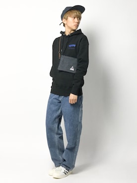 「SILVER TAB（シルバータブ）のアイテム」を使った、Ryoさん（メンズ・173cm）の春コーディネート