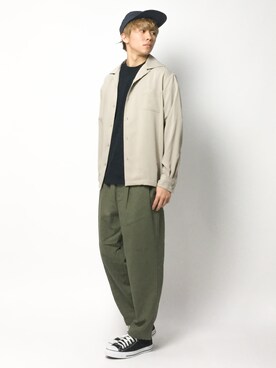 「AURALEE」｜Ryoさん（メンズ・173cm）の春コーディネート