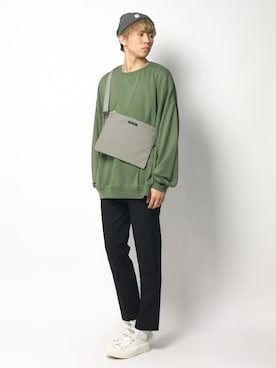 「Steven Alan（スティーブンアラン）のアイテム（帽子）」を使った、Ryoさん（メンズ・173cm）の春コーディネート