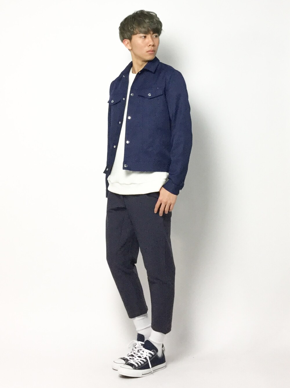 STUDIOUS（ステュディオス）の「【STUDIOUS】ブライトツイルスリム