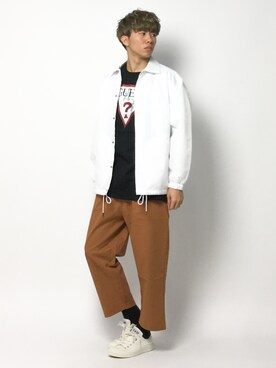 「ZIP FIVE（ジップファイブ）のアイテム（ジャケット/アウター）」を使った、Ryoさん（メンズ・173cm）の春コーディネート