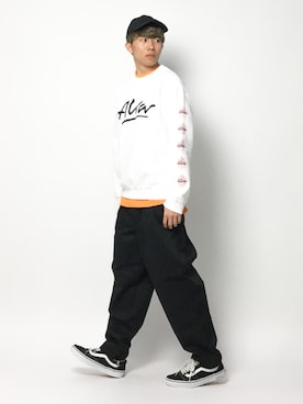 ALVA/アルヴァ 別注TONY ALVA/トニーアルバ クルーネックスウェットを 