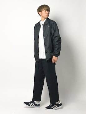 「Steven Alan（スティーブンアラン）のアイテム（チノパンツ）」を使った、Ryoさん（メンズ・173cm）の春コーディネート