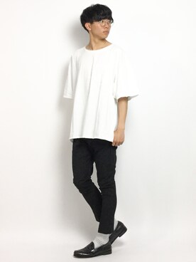 「antiqua（アンティカ）のアイテム」を使った、Ryoさん（メンズ・173cm）の夏コーディネート