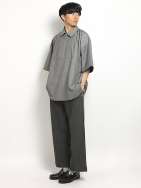 「HARE（ハレ）のアイテム（その他トップス）」を使った、Ryoさん（メンズ・173cm）の夏コーディネート