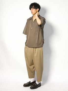 「Flap Stack（フラップスタック）のアイテム」を使った、Ryoさん（メンズ・173cm）の夏コーディネート