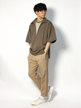 「Flap Stack（フラップスタック）のアイテム」を使った、Ryoさん（メンズ・173cm）の夏コーディネート