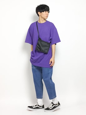 「CASPER JOHN AIVER（キャスパージョンアイバー）のアイテム」を使った、Ryoさん（メンズ・173cm）の夏コーディネート