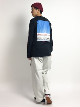 「しまむら（シマムラ）のアイテム」を使った、Ryoさん（メンズ・173cm）の夏コーディネート