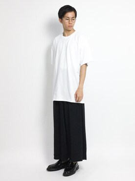 「GGD（ジージーディー）のアイテム（パンツ）」を使った、Ryoさん（メンズ・173cm）の夏コーディネート