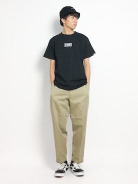 「VANS（バンズ）のアイテム（トップス）」を使った、Ryoさん（メンズ・173cm）の夏コーディネート