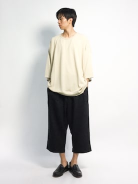 「unrelaxing（アンリラクシング）のアイテム」を使った、Ryoさん（メンズ・173cm）の夏コーディネート