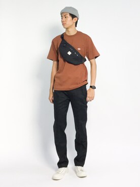 「URBAN RESEARCH Sonny Label（アーバンリサーチサニーレーベル）のアイテム（バッグ）」を使った、Ryoさん（メンズ・173cm）の夏コーディネート