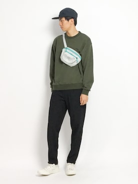 「FREAK'S STORE（フリークスストア）のアイテム（バッグ）」を使った、Ryoさん（メンズ・173cm）の秋コーディネート