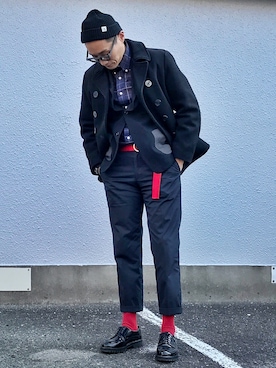 Leeさん(メンズ・174cm)の冬コーディネート