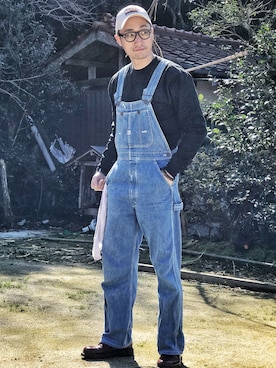 「CAMBER（キャンバー）のアイテム」を使った、Leeさん（メンズ・174cm）の冬コーディネート