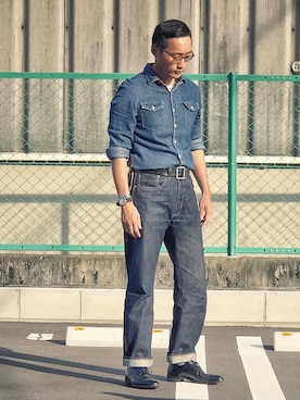 「Levi's」｜Leeさん（メンズ・174cm）の秋コーディネート