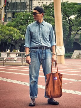 「50's」｜Leeさん（メンズ・174cm）の秋コーディネート