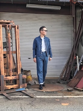 「working style」｜「アイテム（その他）」を使った、Leeさん（メンズ・174cm）の秋コーディネート