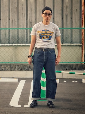 「LEVIS VINTAGE CLOTHING」｜Leeさん（メンズ・174cm）の秋コーディネート