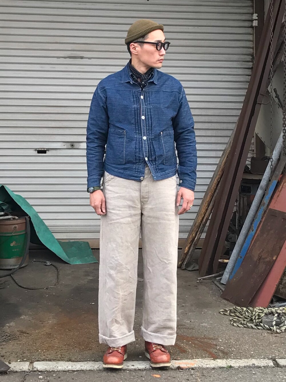 Levi's ダークブルー デニムジャケット Levi's 「Levi's」 デニムジャケット L ダークインディゴブルー
