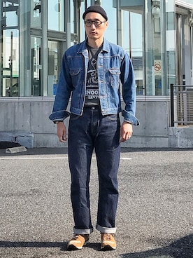 「Levi's」｜Leeさん（メンズ・174cm）の春コーディネート