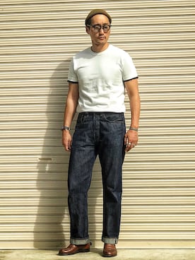 「LEVIS VINTAGE CLOTHING」｜Leeさん（メンズ・174cm）の夏コーディネート