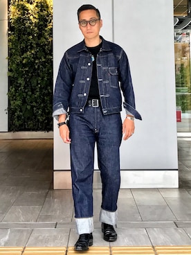 「LEVIS VINTAGE CLOTHING」｜Leeさん（メンズ・174cm）の秋コーディネート