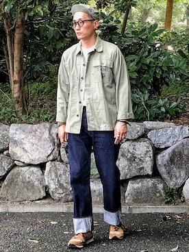 「Levi's」｜Leeさん（メンズ・174cm）の秋コーディネート