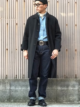 「Levi's」｜Leeさん（メンズ・174cm）の冬コーディネート