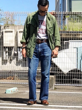 「Levi's」｜Leeさん（メンズ・174cm）の春コーディネート