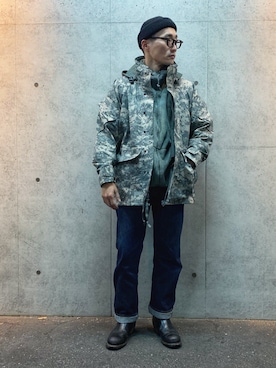 「レッドウィング」｜Leeさん（メンズ・174cm）の冬コーディネート