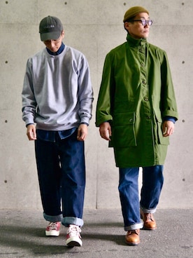 Leeさん（メンズ・174cm）の冬コーディネート