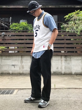 Leeさん(メンズ・174cm)の夏コーディネート