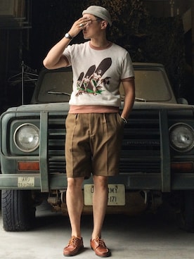 Leeさん（メンズ・174cm）の夏コーディネート