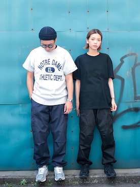 「ROTHCO（ロスコ）のアイテム」を使った、Leeさん（メンズ・174cm）の夏コーディネート