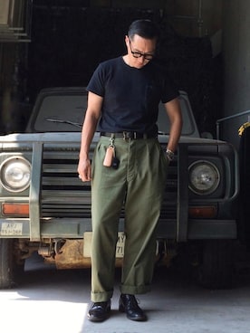 Leeさん（メンズ・174cm）の夏コーディネート