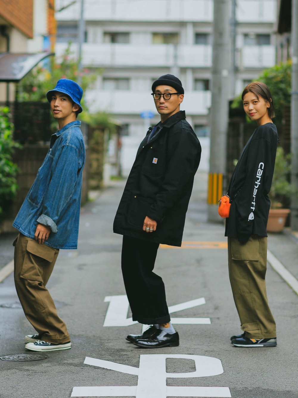 Carhartt DUCK CHORE COAT チョアコート カバーオール 103825を使った