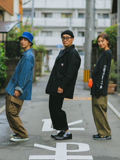 c-boy style 【NO.377】ストリートコーデ　カーハート KEN｜Carharttのカバーオールを使ったコーディネート - WEAR