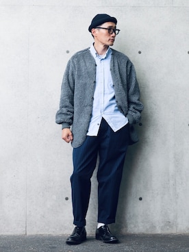 「ライナーコート」｜Leeさん（メンズ・174cm）の秋コーディネート