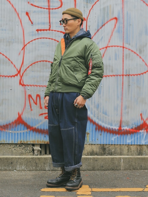 Waiperleeさんのma 1を使ったコーディネート Zozotown Waiperleeさんのma 1を使ったコーディネート Zozotown