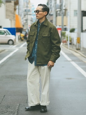 実物 新品 デッドストック 米軍 ヴィンテージ ウールシャツ OG-108 