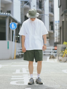 「ROTHCO（ロスコ）のアイテム（パンツ）」を使った、Leeさん（メンズ・174cm）の春コーディネート