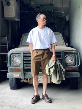 Leeさん（メンズ・174cm）の夏コーディネート