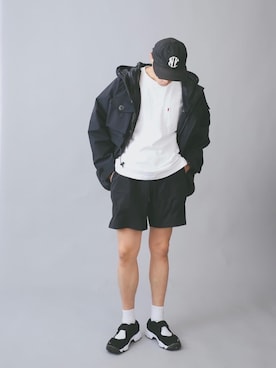 「WAIPER.inc（ワイパーインク）のアイテム（ジャケット/アウター）」を使った、Leeさん（メンズ・174cm）の夏コーディネート