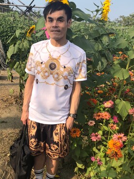 「VERSUS（ヴェルサス）のアイテム」を使った、Martiniさん（メンズ・172cm）の冬コーディネート